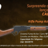 Rifle CBC Pump Action 22 Lr - Coronha Madeira - 15+1 Cano 18''