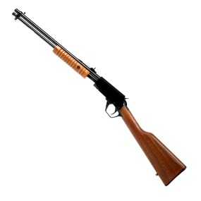 Rifle CBC Pump Action 22 Lr - Coronha Madeira - 15+1 Cano 18''