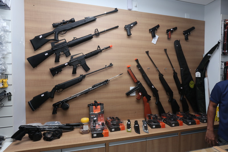Armas de fogo no mercado paralelo